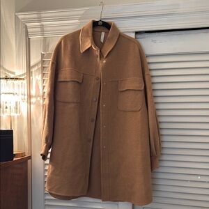 NAP Alpaca Wool Tunic Car Coat